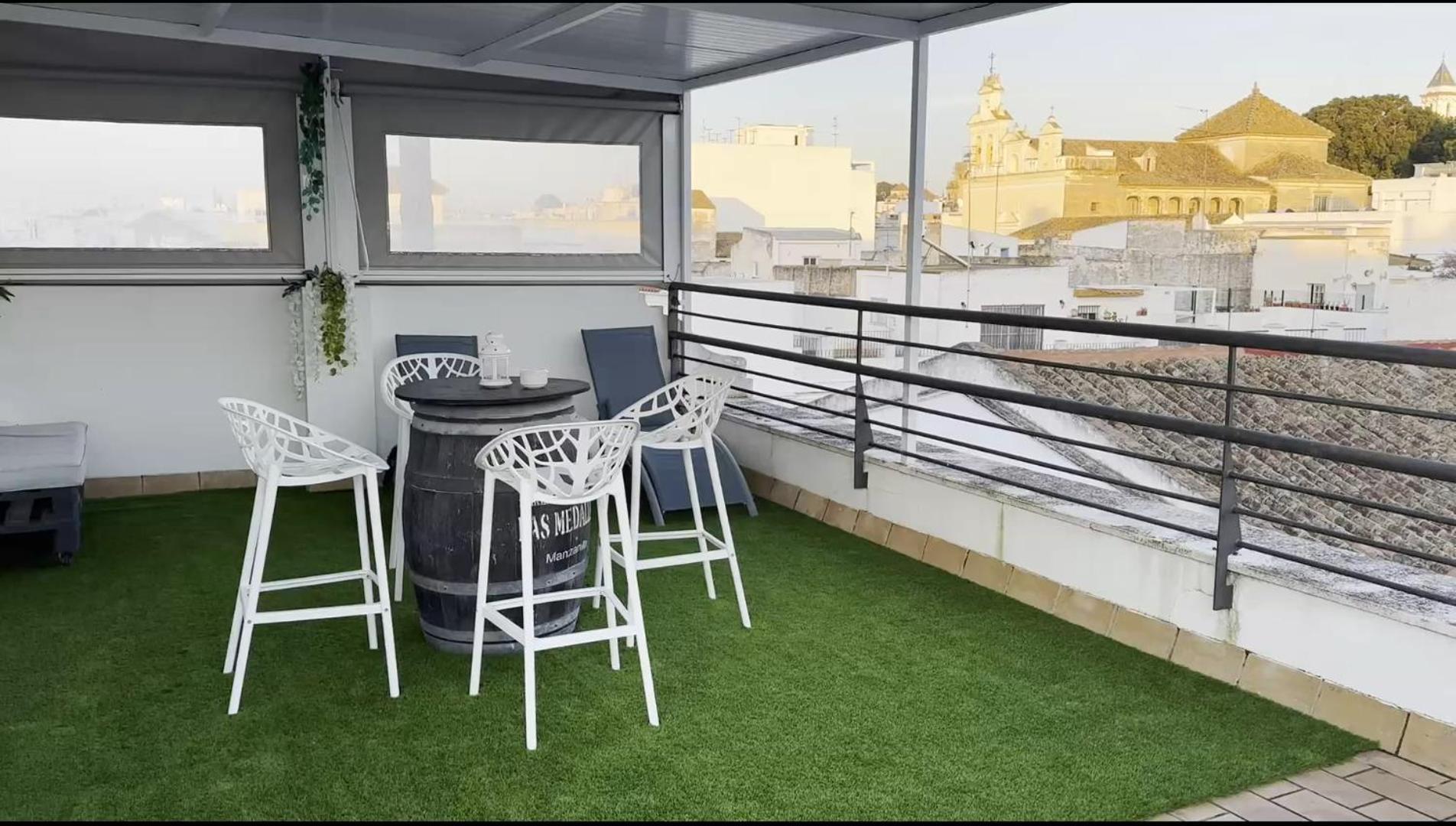 Atico Padre Aldama Centro Y Con Wifi Apartment Sanlúcar de Barrameda Exterior foto